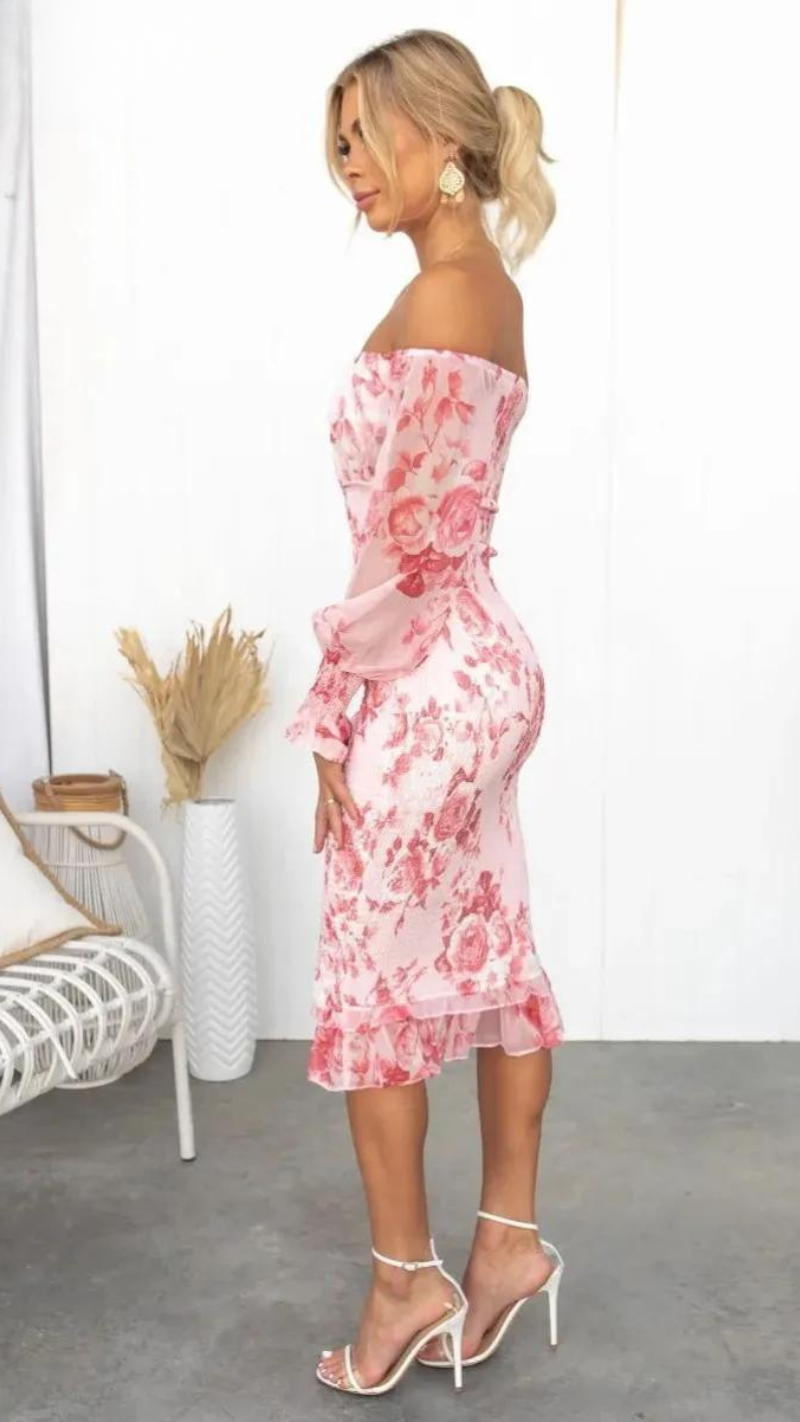 Effortless Elegance Floral Dress