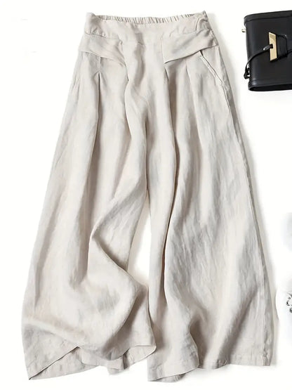 Easy-Care Viscose Trousers