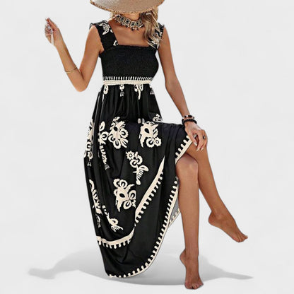 Boho-Chic Maxi Dress