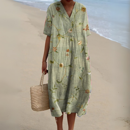Breezy Floral Summer Dress