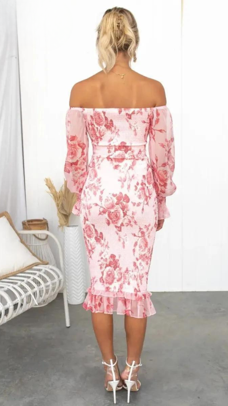 Effortless Elegance Floral Dress