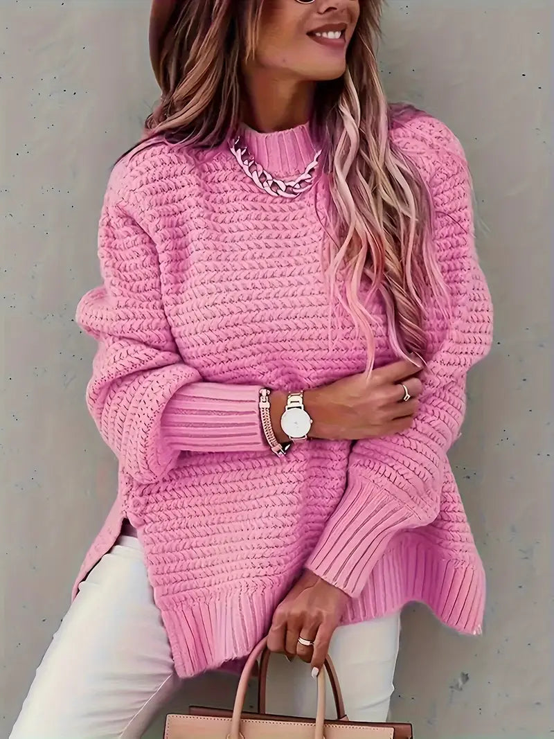 Figure-Flattering Longline Jumper