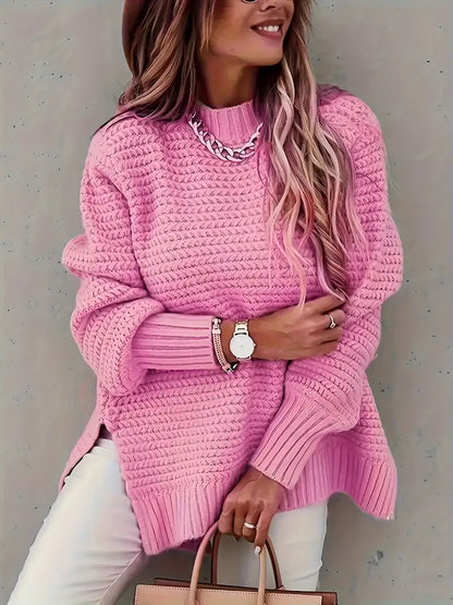 Figure-Flattering Longline Jumper