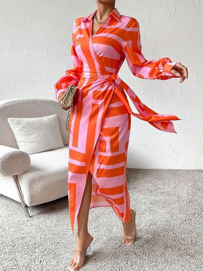 Chic Comfort Wrap Dress