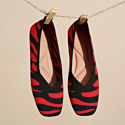 Easy-Care Slip-On Flats