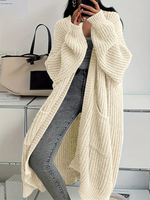 Flattering-Fit Long Cardigan