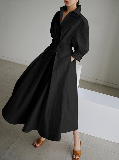 Elegant Flowing Long Dress