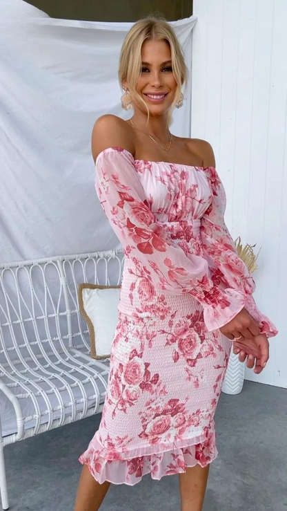 Effortless Elegance Floral Dress