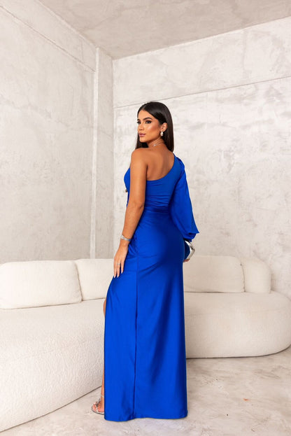 Elegant Satin Maxi for Radiant Nights