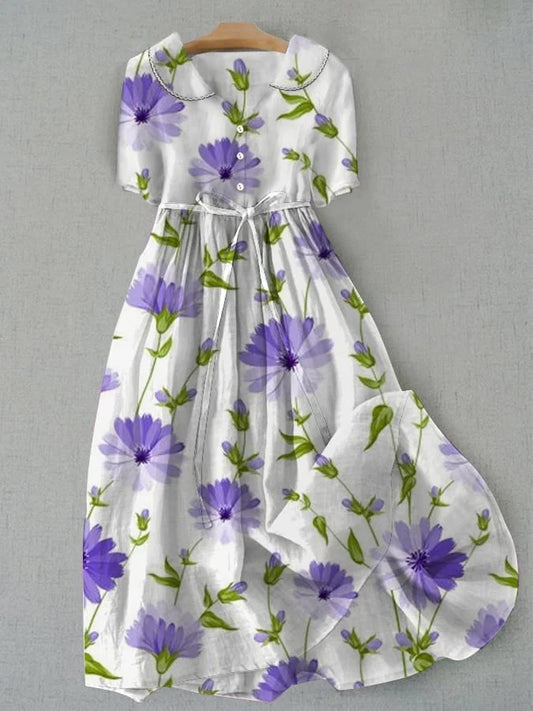 Cooling Cotton-Linen Dress