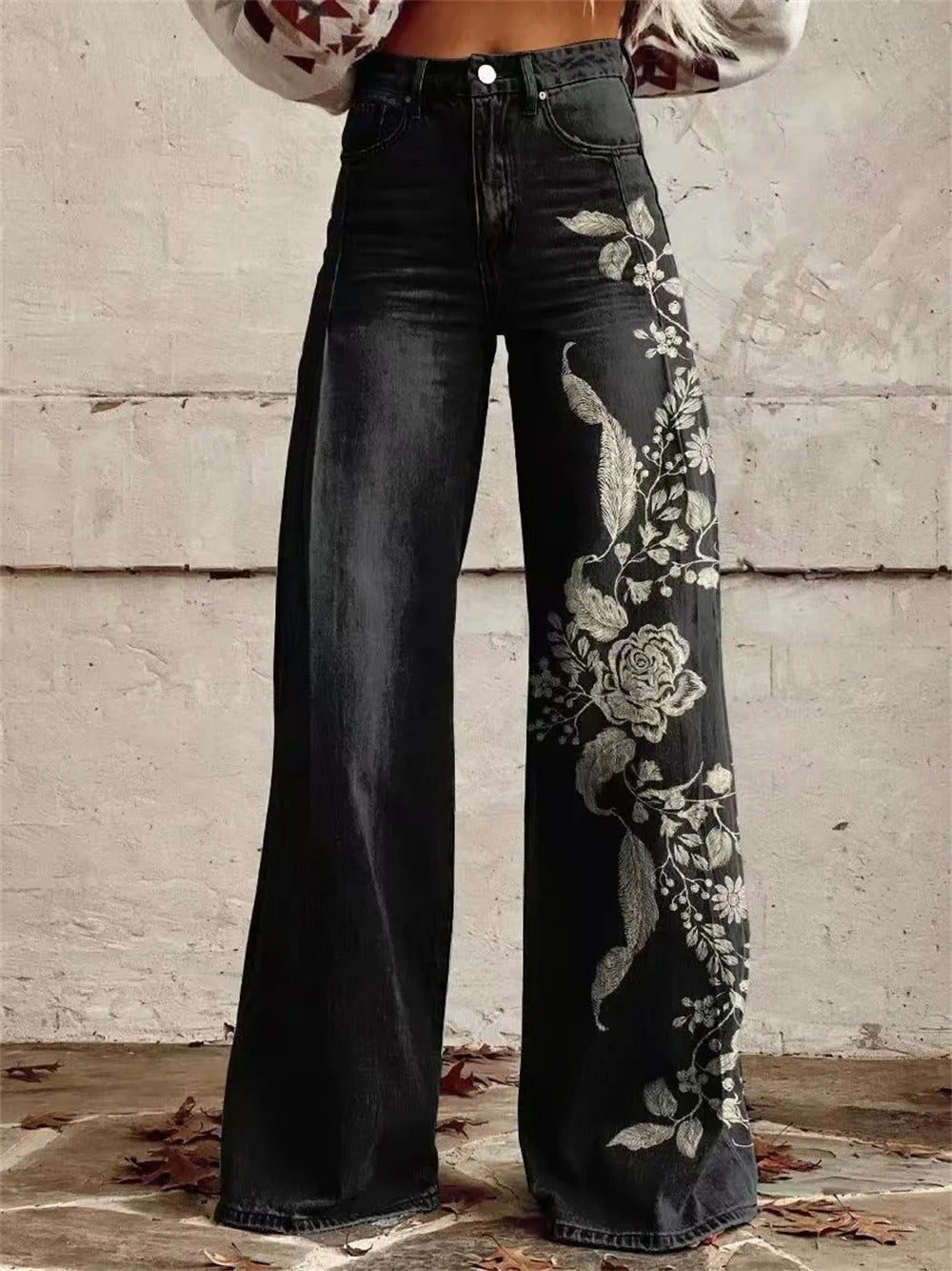 Elegant Wide-Leg Trousers