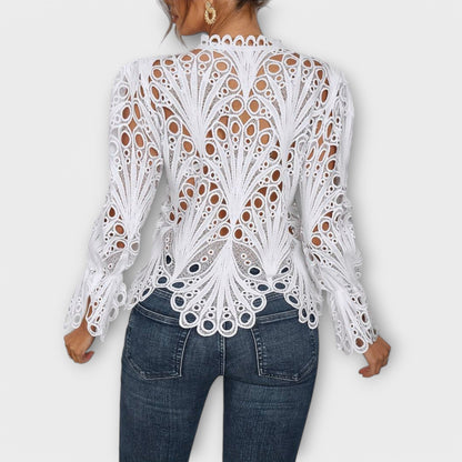Savannah Asymmetrical Blouse