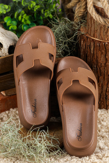 Ergo-Support Leather Sandals