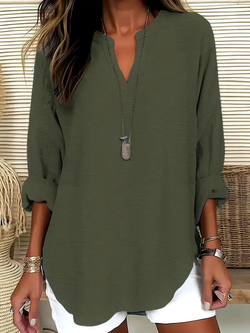 Easy-Care Olive Jumper