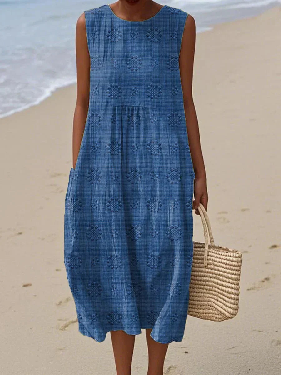 Elegant-Breeze Summer Dress