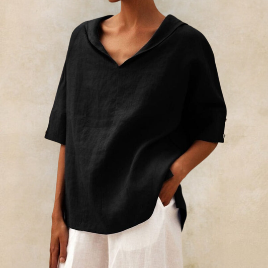 All-Season Loose-Fit Blouse