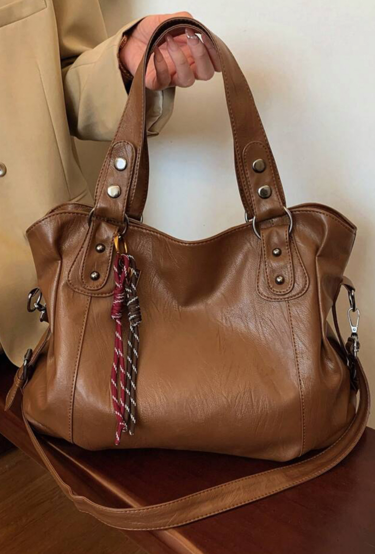 Hands-Free Shoulder Bag