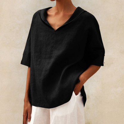 All-Season Loose-Fit Blouse