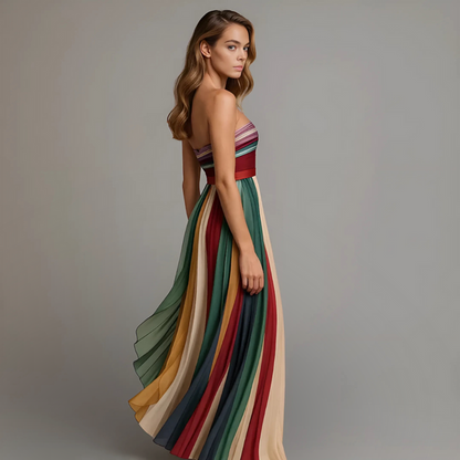 Figure-Skimming Maxi Dress