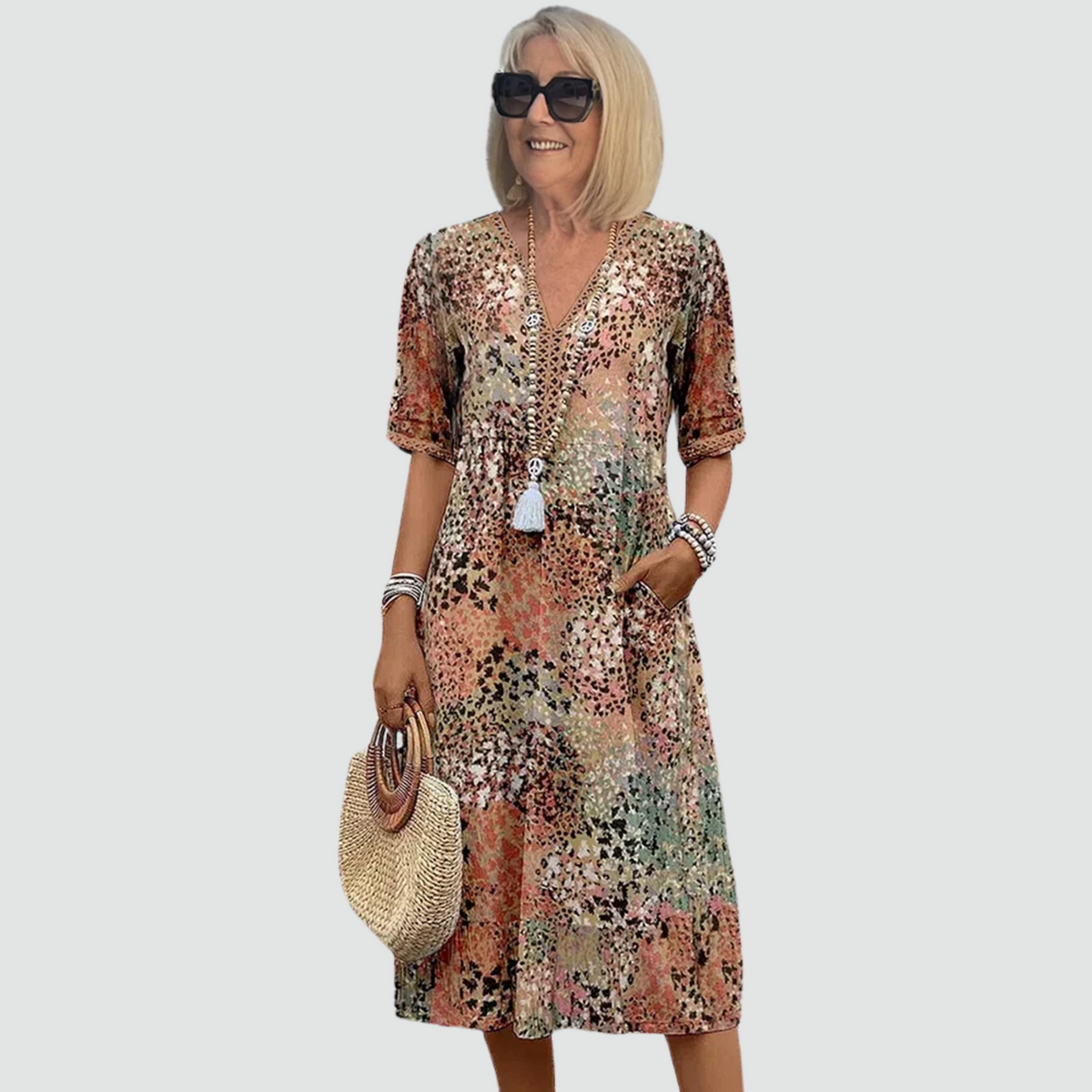 Bold Confidence Midi Dress