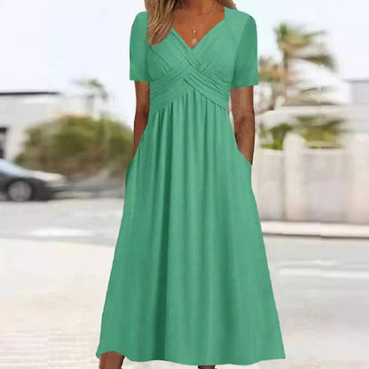 Effortless Curve-Enhancing Cocktail Dress