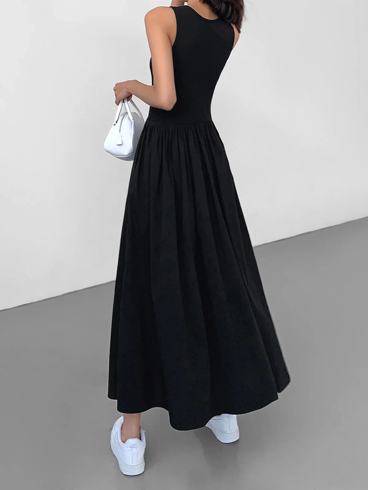 Soft-Stretch Maxi Dress