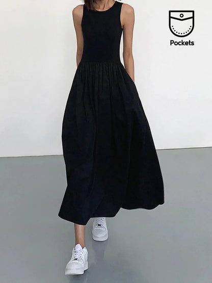Soft-Stretch Maxi Dress