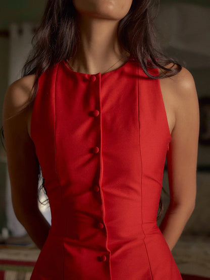 Effortless Elegance A-Line Dress