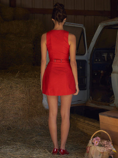 Effortless Elegance A-Line Dress