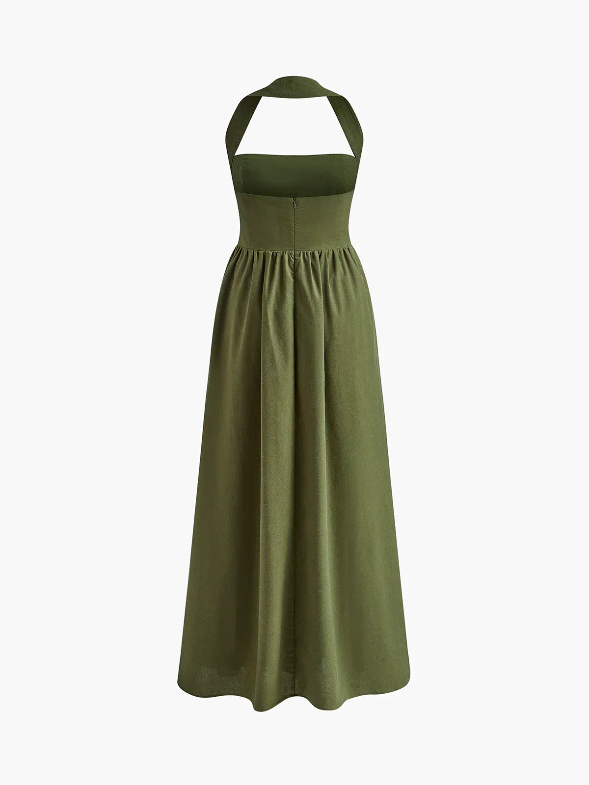 Cooling Halter Maxi Dress