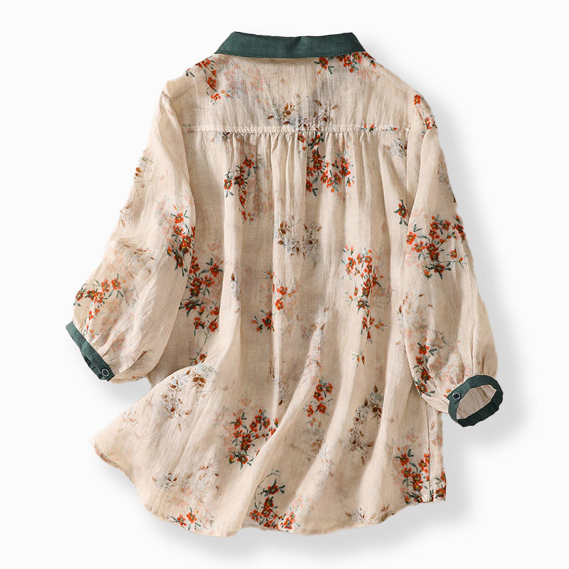 Cooling Floral Blouse