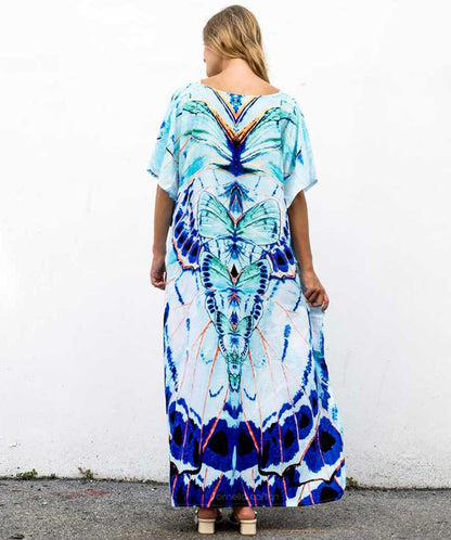 Eco-Soft Kaftan Dress