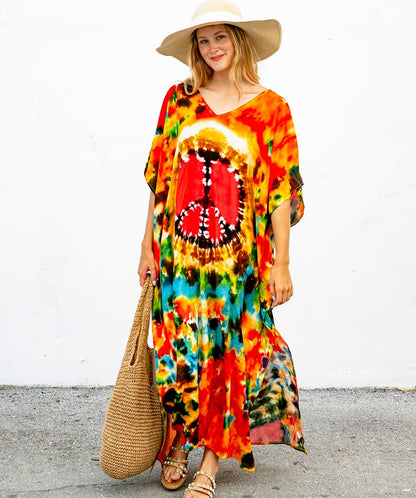 Elegant Breathable Kaftan Dress
