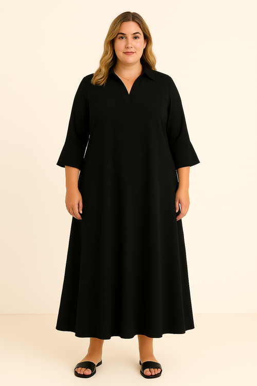 Effortless-Chic Black Dress