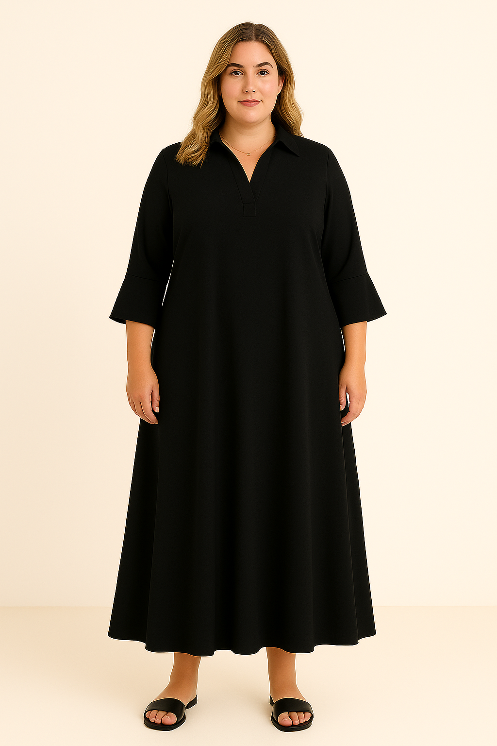 Effortless-Chic Black Dress