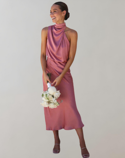 Elegant Shimmer Maxi Dress