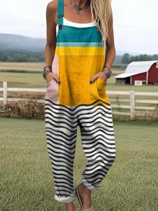Artistic-Flow Jumpsuit