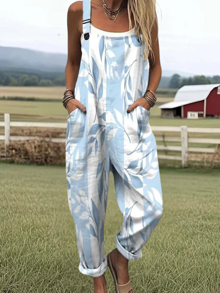 Vintage Airy Jumpsuit
