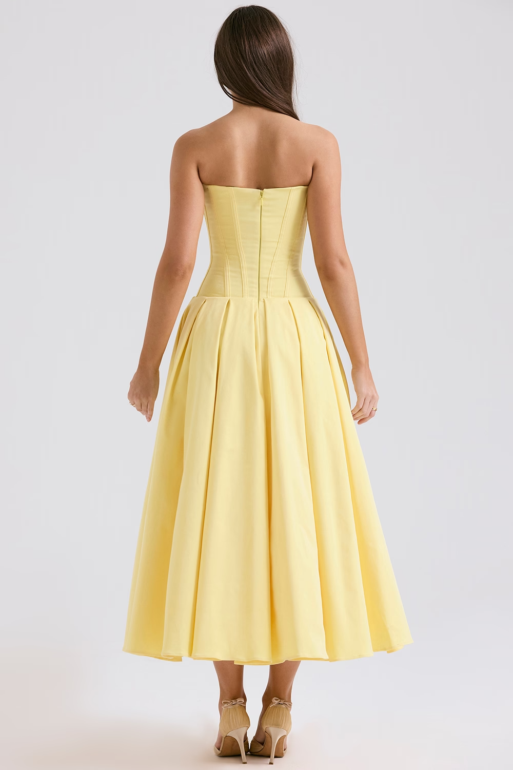 Elegance Tulle Midi Dress