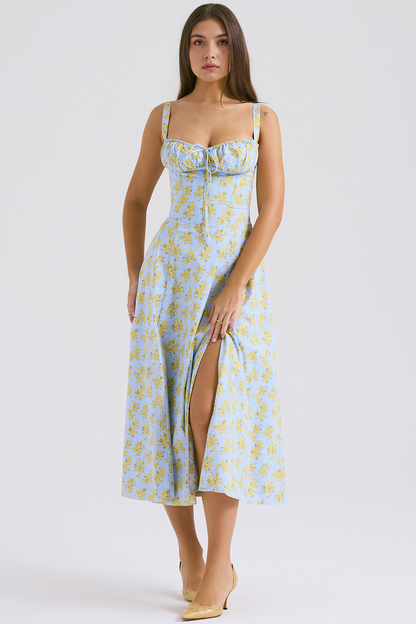 Vintage-Style Midi Dress