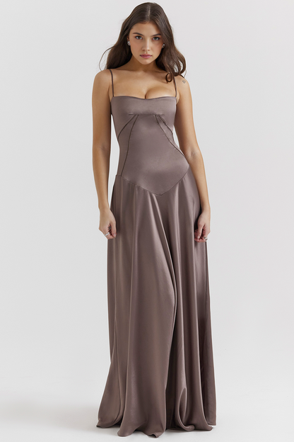 Chic Bustier Gown for Enchanting Evenings