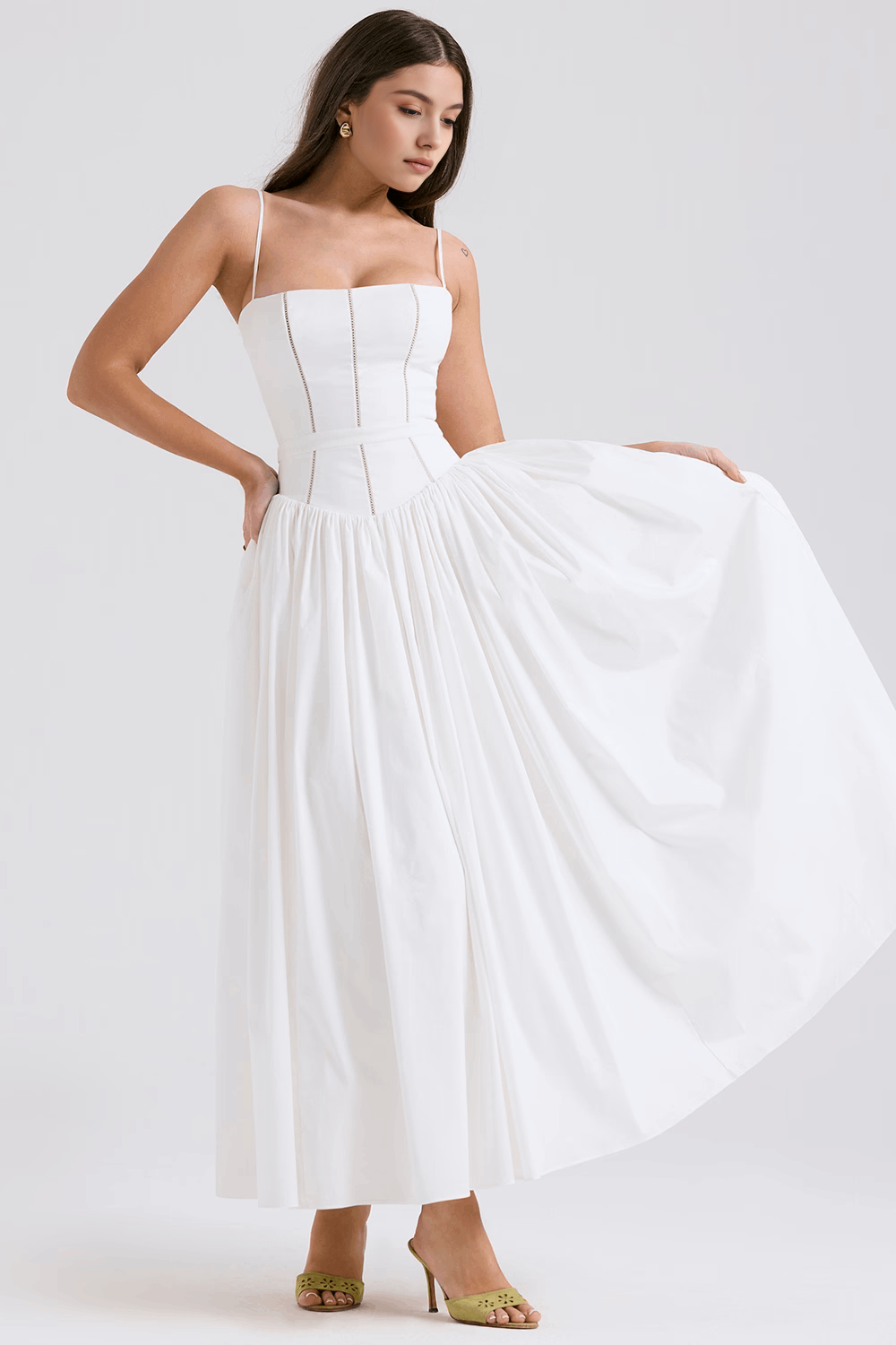 Effortless Garden Party Midi Dress