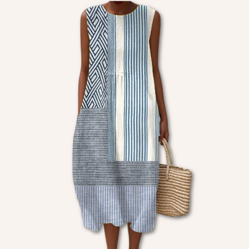 Golden Glow Summer Dress