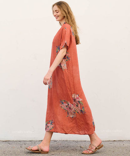 Vibrant Pocket Dress