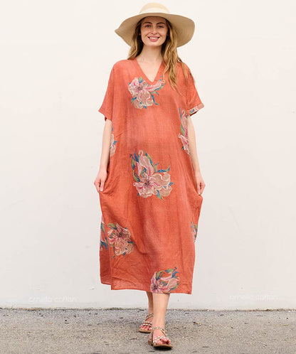 Vibrant Pocket Dress