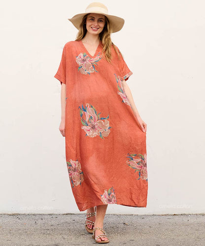 Vibrant Pocket Dress