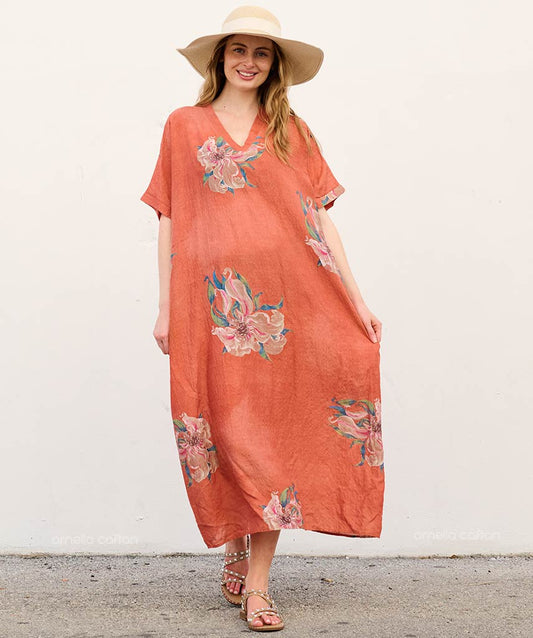 Vibrant Pocket Dress