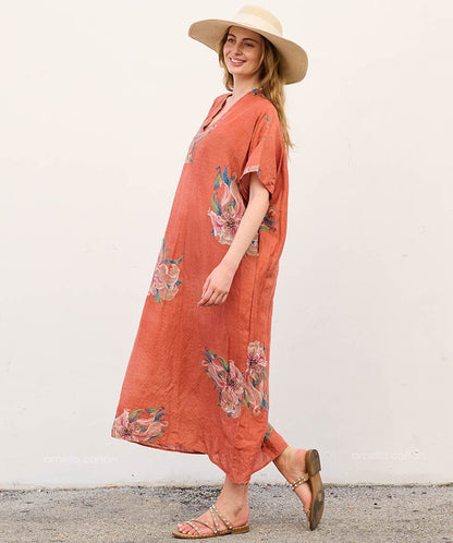 Vibrant Pocket Dress