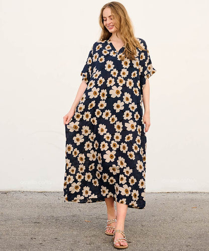 Vibrant Pocket Dress