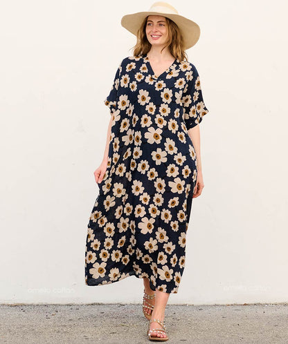 Vibrant Pocket Dress